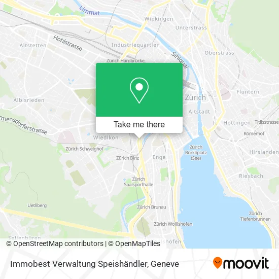 Immobest Verwaltung Speishändler map
