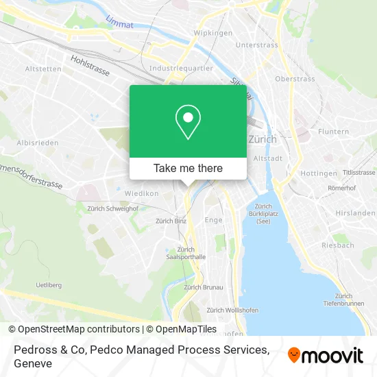 Pedross & Co, Pedco Managed Process Services map