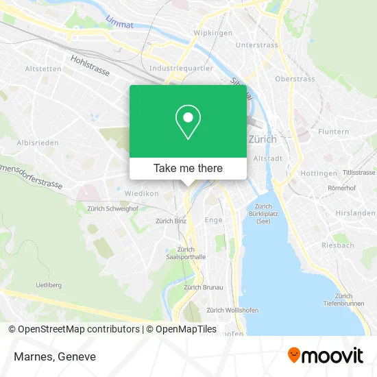 Marnes map