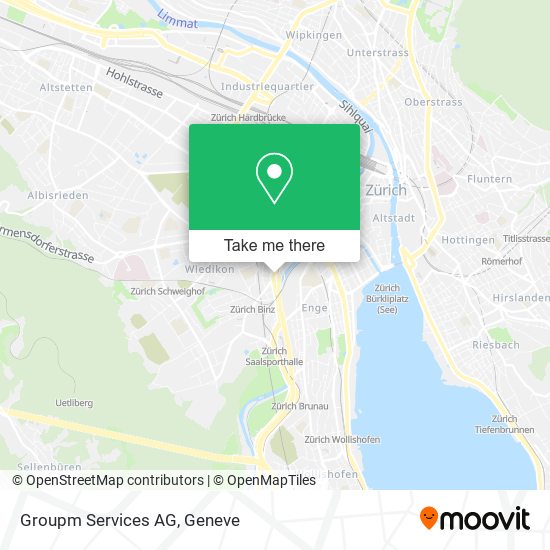 Groupm Services AG map