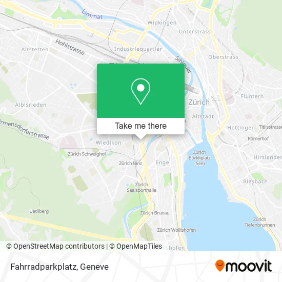 Fahrradparkplatz map