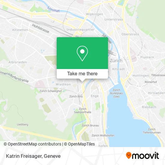 Katrin Freisager map