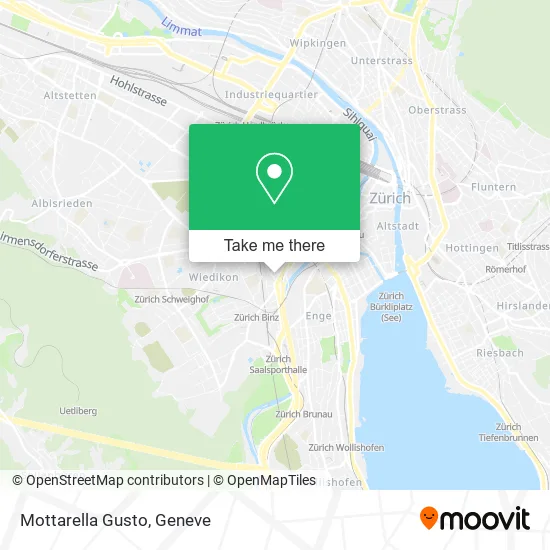 Mottarella Gusto map