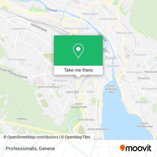 Professionalis map