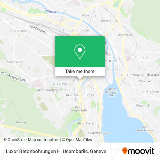Luxor Betonbohrungen H. Ucambarlic map