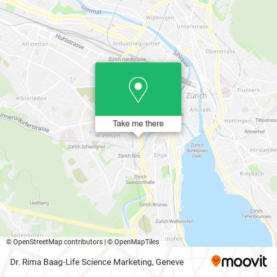 Dr. Rima Baag-Life Science Marketing map