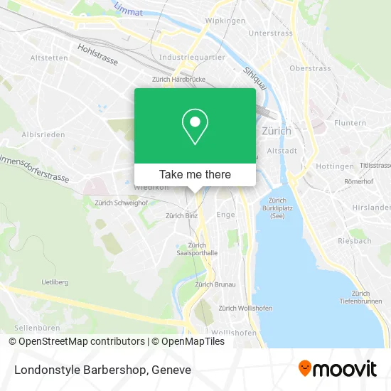 Londonstyle Barbershop map