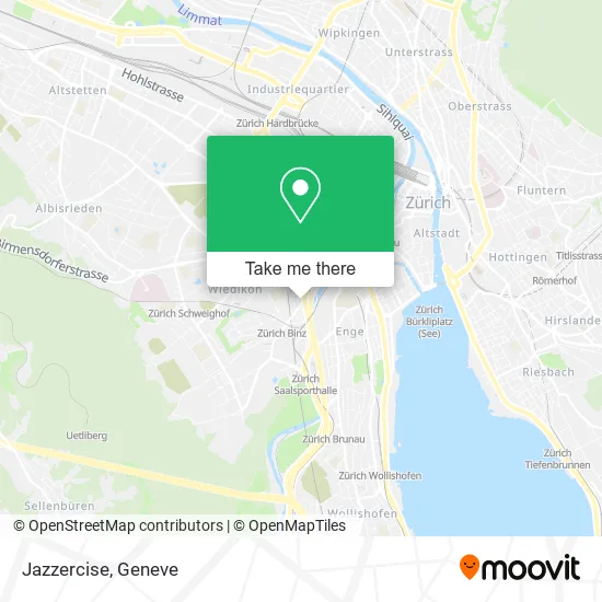 Jazzercise map