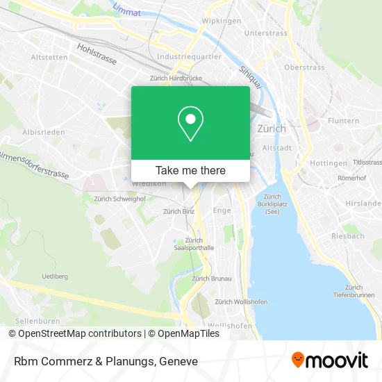 Rbm Commerz & Planungs map