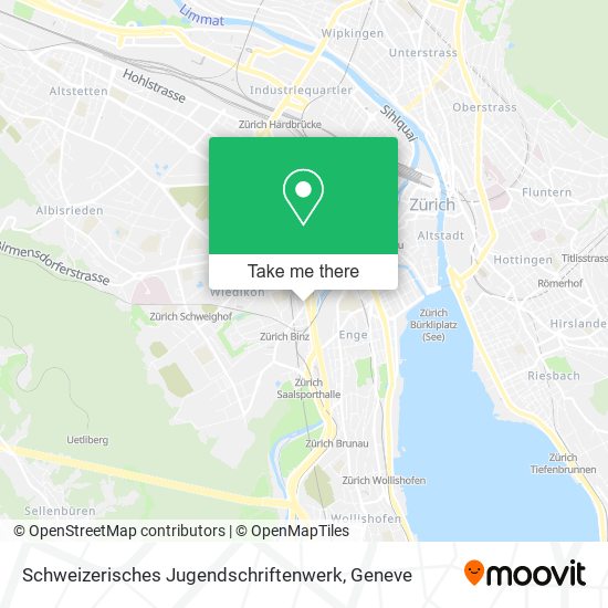 Schweizerisches Jugendschriftenwerk map