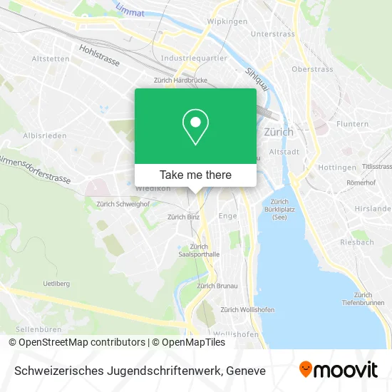 Schweizerisches Jugendschriftenwerk map