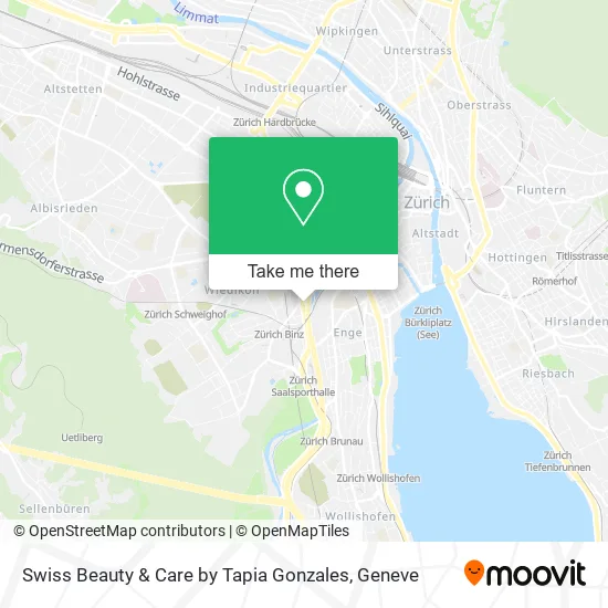 Swiss Beauty & Care by Tapia Gonzales map