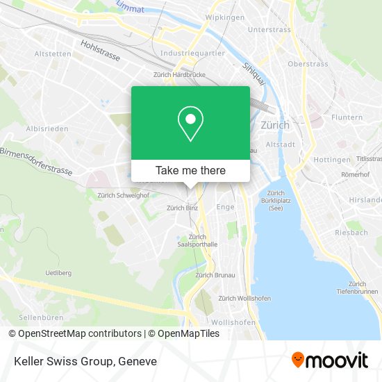 Keller Swiss Group map