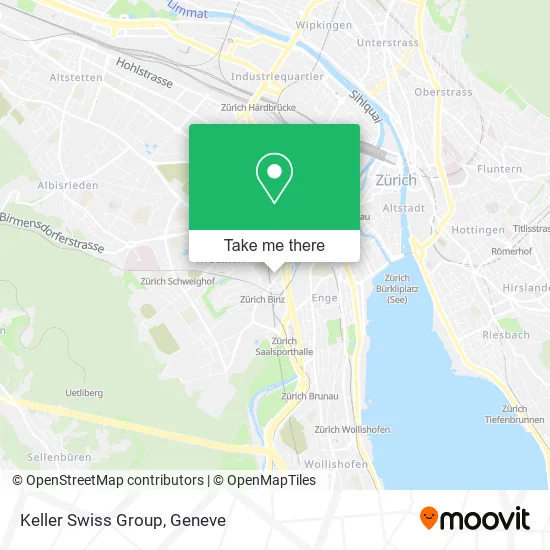 Keller Swiss Group map