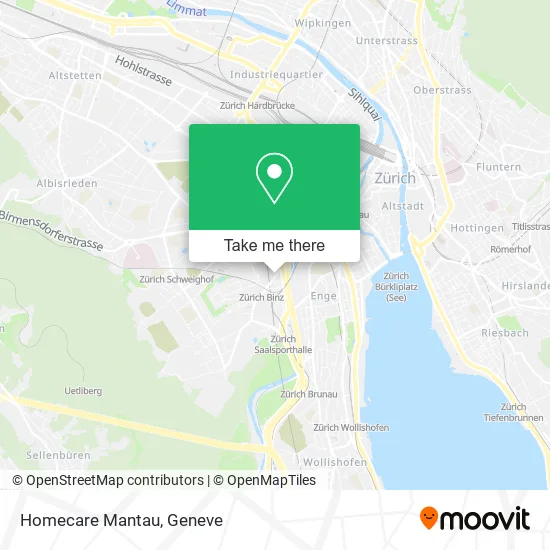 Homecare Mantau map