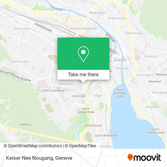 Keiser Nee Nougang map