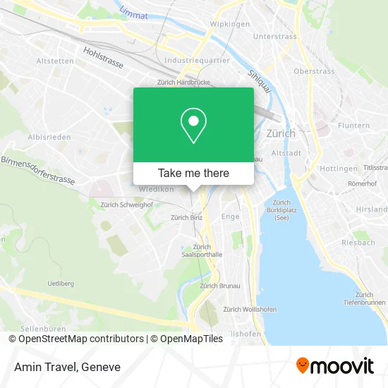 Amin Travel map