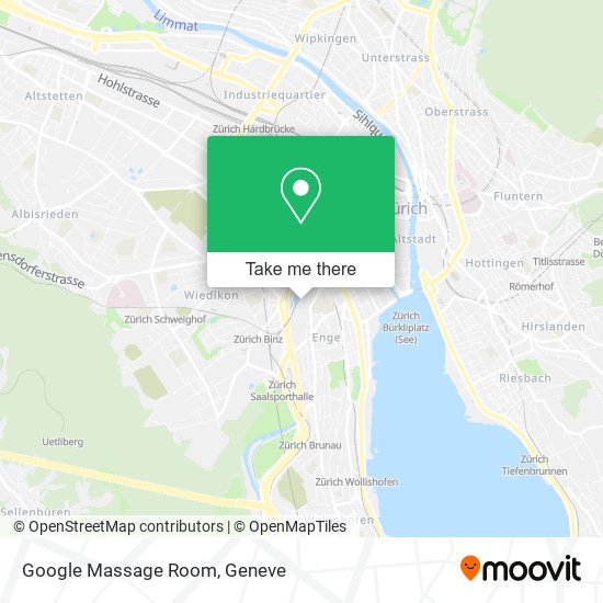 Google Massage Room map