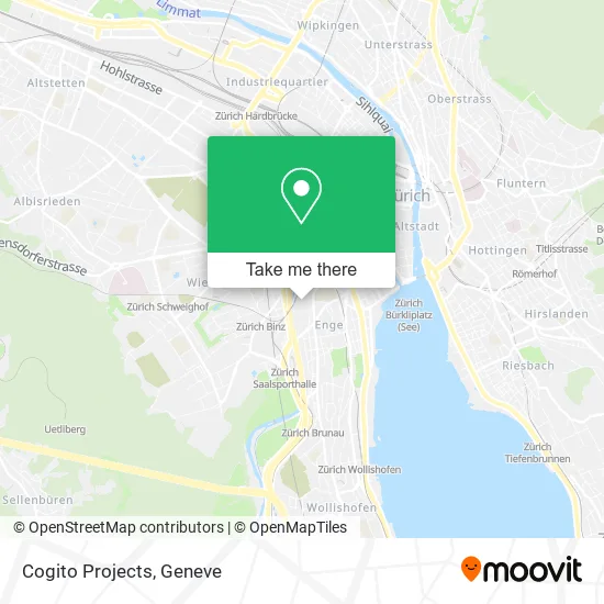 Cogito Projects map