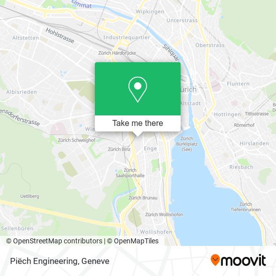 Piëch Engineering map