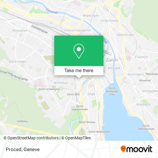 Proced map
