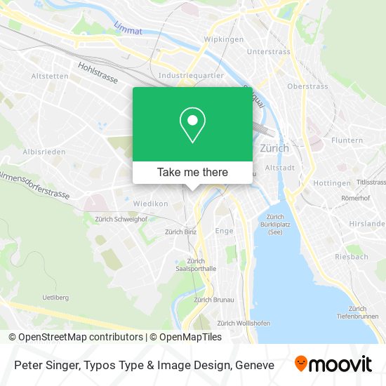 Peter Singer, Typos Type & Image Design map
