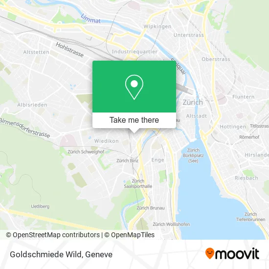Goldschmiede Wild map