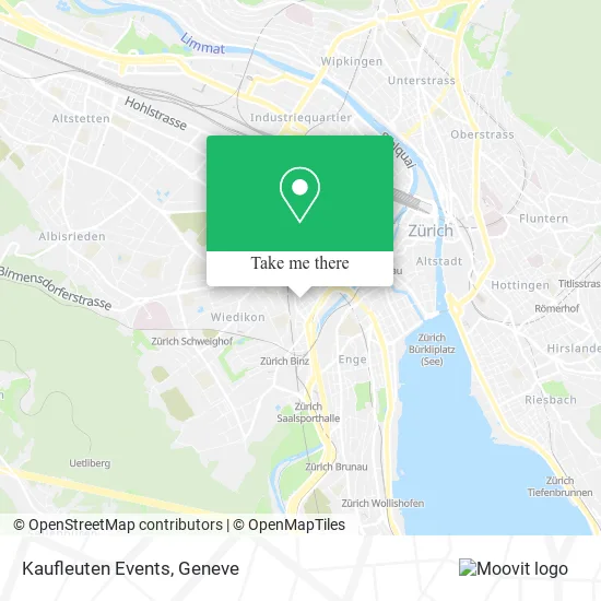 Kaufleuten Events map