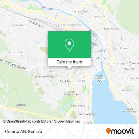 Crearta AG map