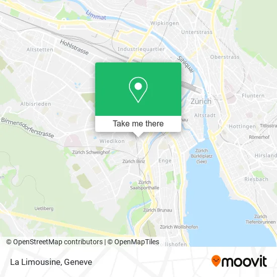 La Limousine map
