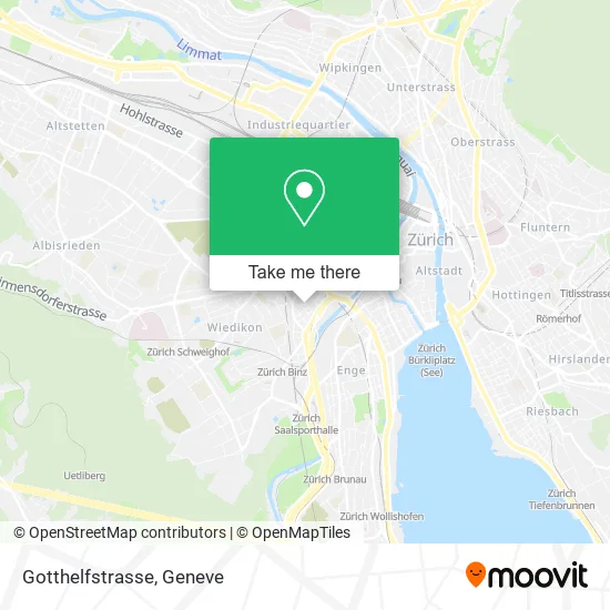 Gotthelfstrasse map