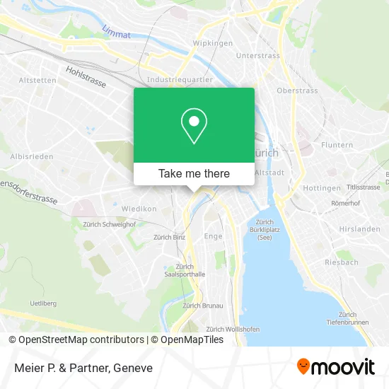Meier P. & Partner map