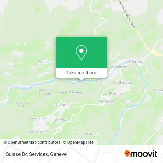 Suisse Dc Services map