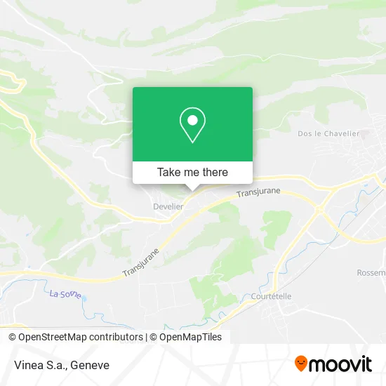 Vinea S.a. map