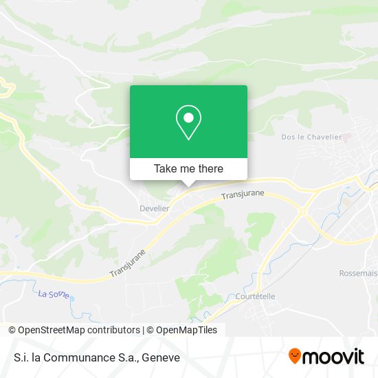 S.i. la Communance S.a. map