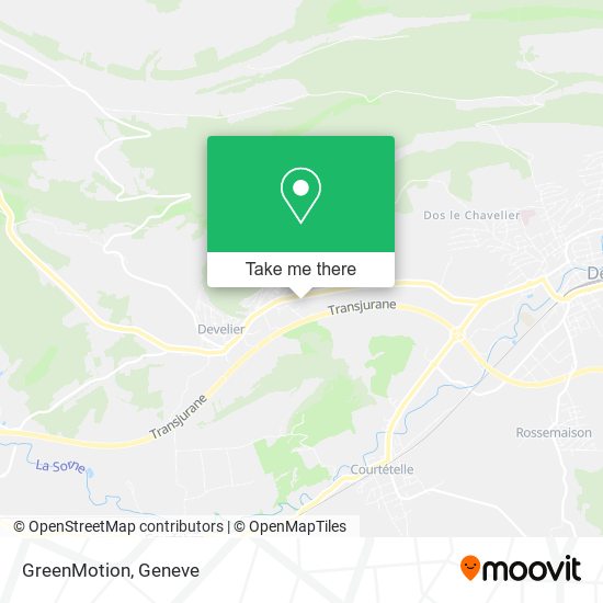 GreenMotion map