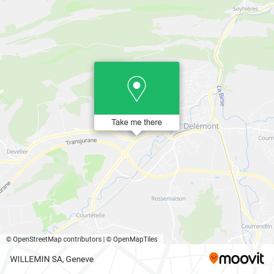 WILLEMIN SA map