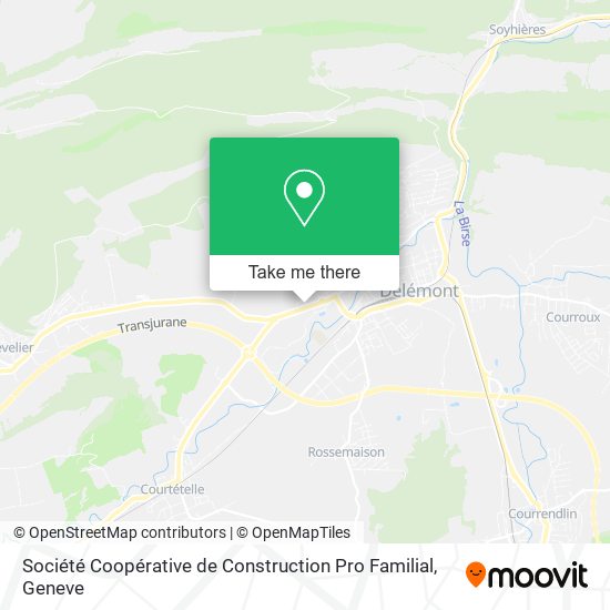 Société Coopérative de Construction Pro Familial map