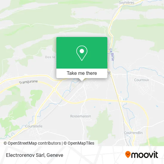 Electrorenov Sàrl map