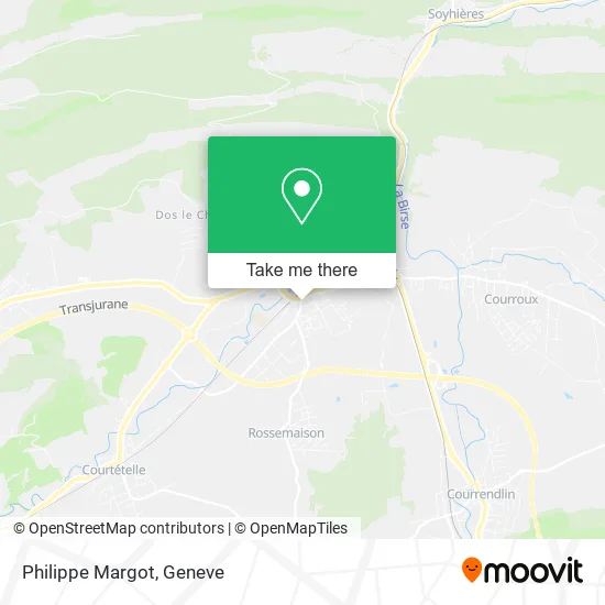 Philippe Margot map