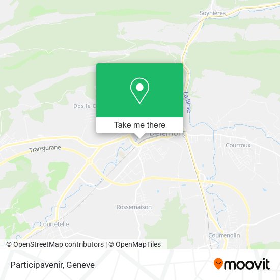 Participavenir map