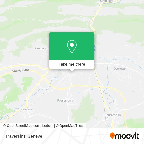 Traversins map