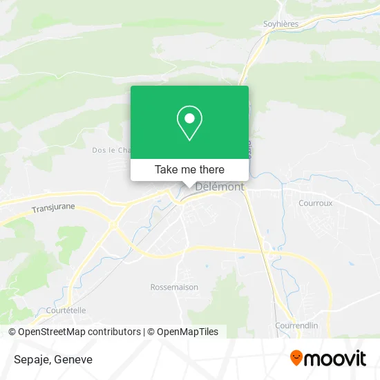 Sepaje map
