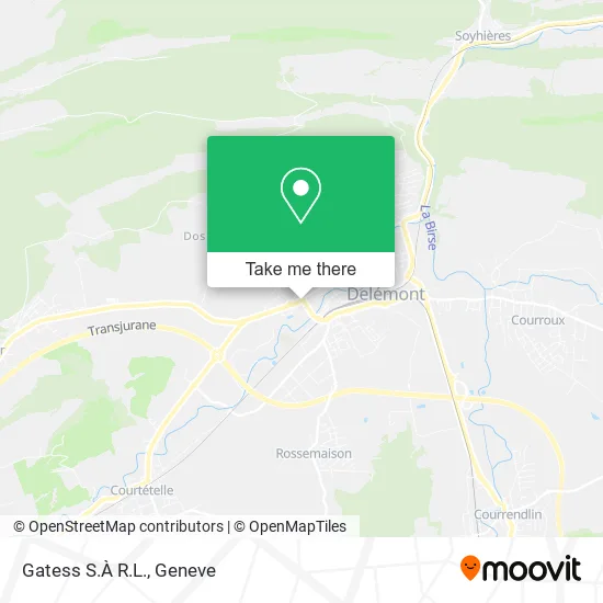 Gatess S.À R.L. map