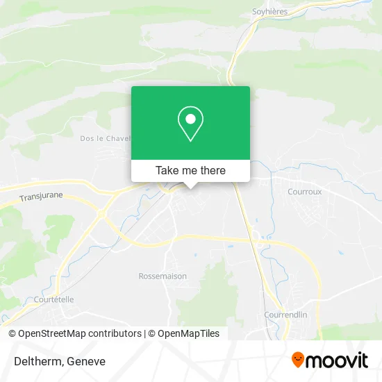Deltherm map