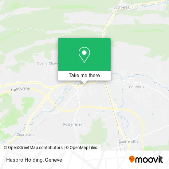 Hasbro Holding map