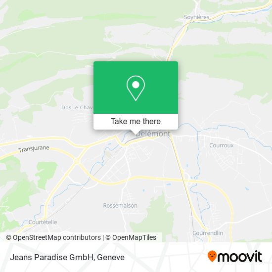 Jeans Paradise GmbH map