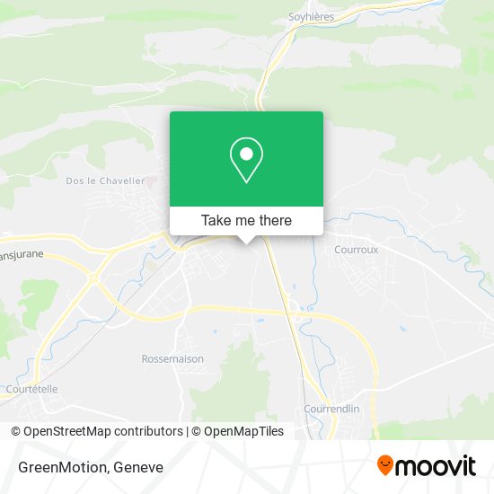 GreenMotion map