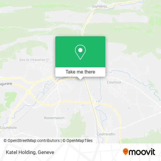 Katel Holding map