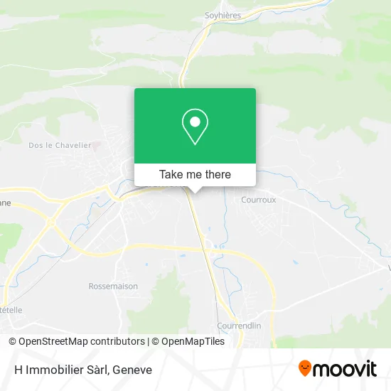 H Immobilier Sàrl map